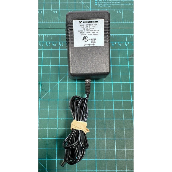 Sennheiser Other - Sennheiser WW120300-1DN AC Adapter 12VDC 300mA Power Supply NT 2-1 120